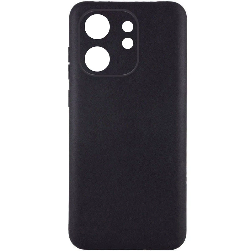 Чорний силіконовий чохол Epik із захистом камери на Infinix Smart 9 4G / Hot 50i – Чорний. Фото 1 з 2