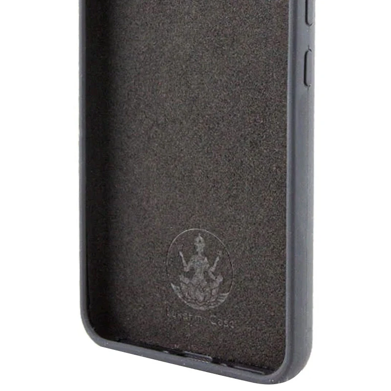 Чехол Silicone Case Lakshmi Premium з закритою камерою на Motorola Edge 50 Fusion – Черный / Black. Фото 2 из 4