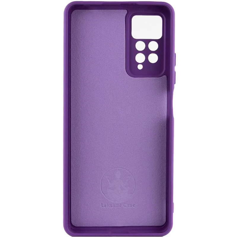 Чохол Silicone Case Lakshmi з закритою камерою на Xiaomi Redmi Note 11 Pro 4G/5G – Фіолетовий / Purple. Фото 2 з 4