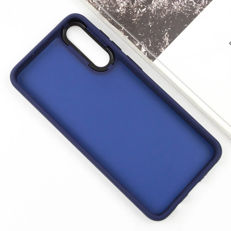 Чохол TPU+PC Lyon Frosted на Samsung Galaxy A50 (A505F) / A50s / A30s – Синій / Navy Blue. Фото 7 з 12