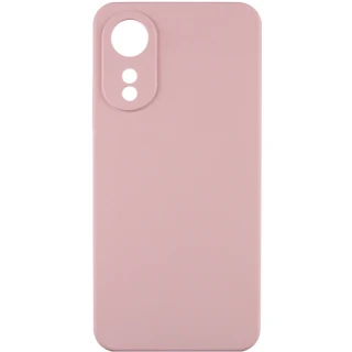 Чохол Silicone Case Lakshmi Premium із закритою камерою для Oppo A78 4G — Рожевий / Pink Sand