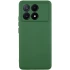 Чохол Silicone Case Lakshmi з закритою камерою на Xiaomi Poco X6 Pro – Зелений / Dark green. Фото 2 з 9