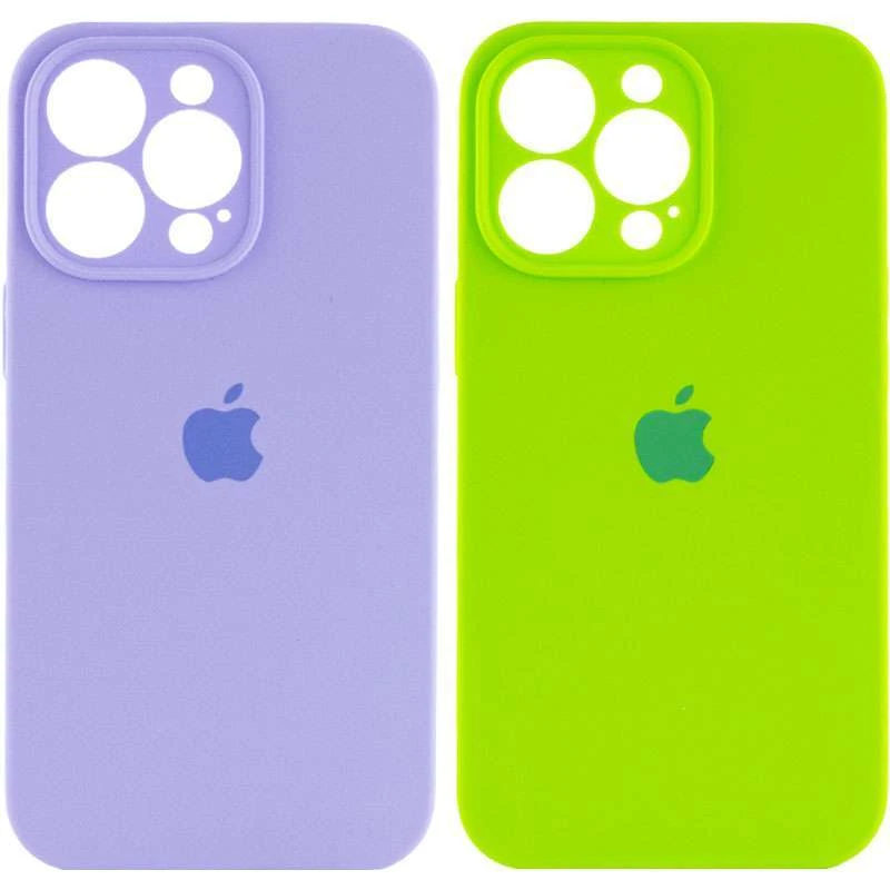 Чехол Silicone Case с защитой камеры для Apple iPhone 13 Pro (6.1") фото 3 из 4