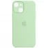 Чехол Silicone Case с защитой камеры для Apple iPhone 13 (6.1") – Зеленый / Pistachio. Фото 1 из 7