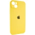 Чехол Silicone Case с защитой камеры для Apple iPhone 14 (6.1") – Желтый / Yellow. Фото 5 из 15