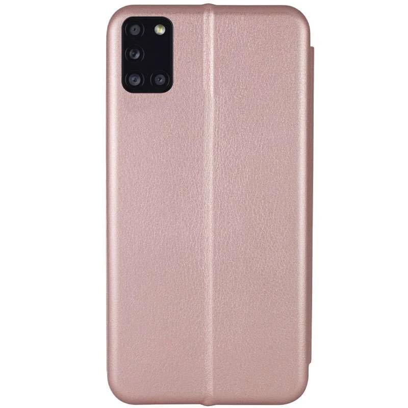Чохол-книжка класичний на Samsung Galaxy A31 – Rose Gold. Фото 2 з 5