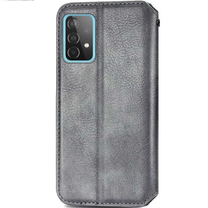 Чохол книжка GETMAN Cubic для Samsung Galaxy A13 4G – Сірий. Фото 2 з 6