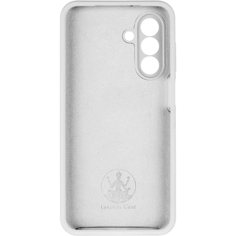 Чохол Silicone Case Lakshmi Premium із закритою камерою для Samsung Galaxy A17 4G/5G – Білий / White. Фото 4 з 6