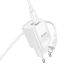 МЗП Hoco C149A Charm PD30W+QC3.0 (1USB-A/1C) + кабель Type-C to Lightning – White. Фото 4 з 6