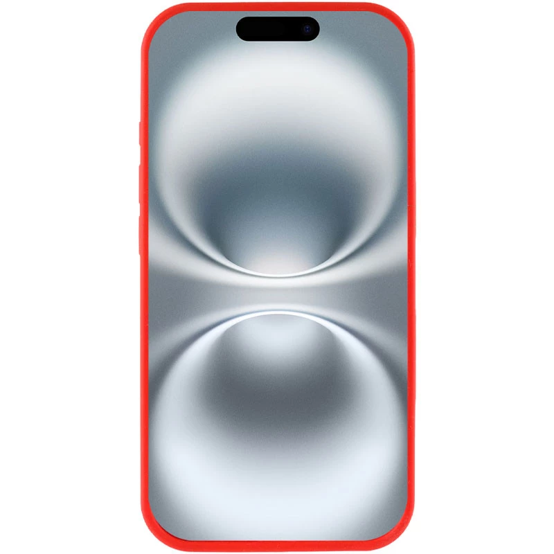 Чохол Silicone Case з закритим низом на Apple iPhone 17e (6.1") – Червоний / Red. Фото 3 з 6