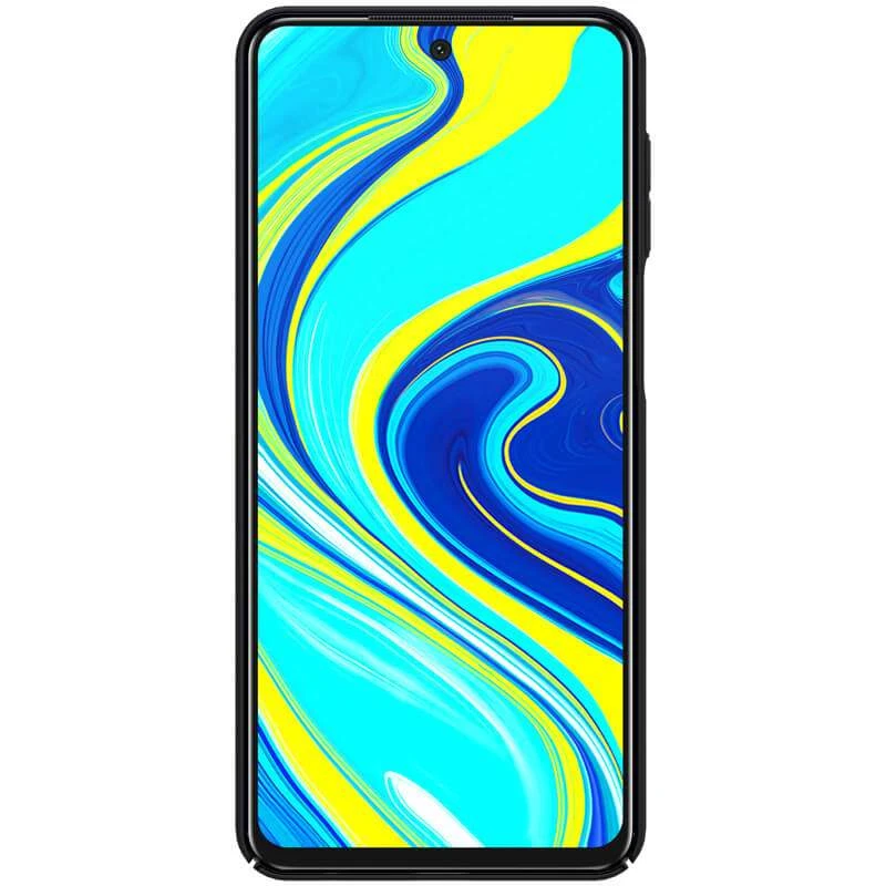 Пластикова накладка Nillkin Frost на Xiaomi Redmi Note 9s / Note 9 Pro / Note 9 Pro Max – Чорний. Фото 3 з 5