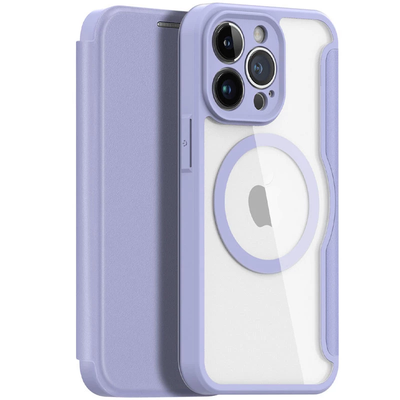 

Чохол книжка Dux Ducis з MagSafe на Apple iPhone 14 Pro (6.1") (Purple)