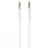 Аудио кабель Aux Hoco UPA16 (1m) – Белый. Фото 1 из 3