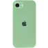 Чехол Silicone Case с закрытым низом для Apple iPhone 17e (6.1") – Зеленый / Pistachio. Фото 1 из 6