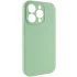 Чехол с закрытым низом Silicone Case для Apple iPhone 16 Pro – Зеленый / Pistachio. Фото 5 из 13