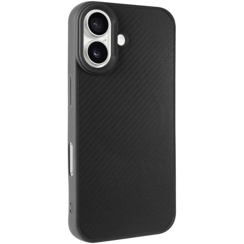 TPU чехол Carbon Protective with Magsafe для Apple iPhone 16 Plus фото 2 из 2