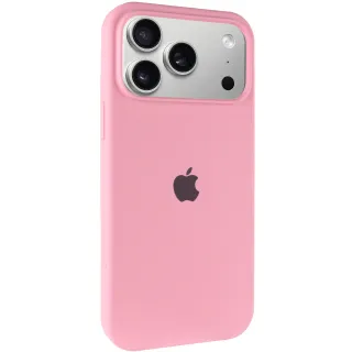 Чохол Silk Full Protective (AA) для Apple iPhone 17 Pro (6.3") — Рожевий / Light pink