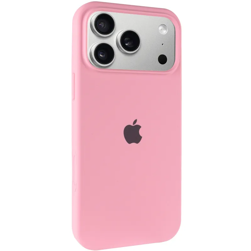 Чехол Silk Full Protective (AA) для Apple iPhone 18 Pro – Розовый / Light pink. Фото 1 из 6