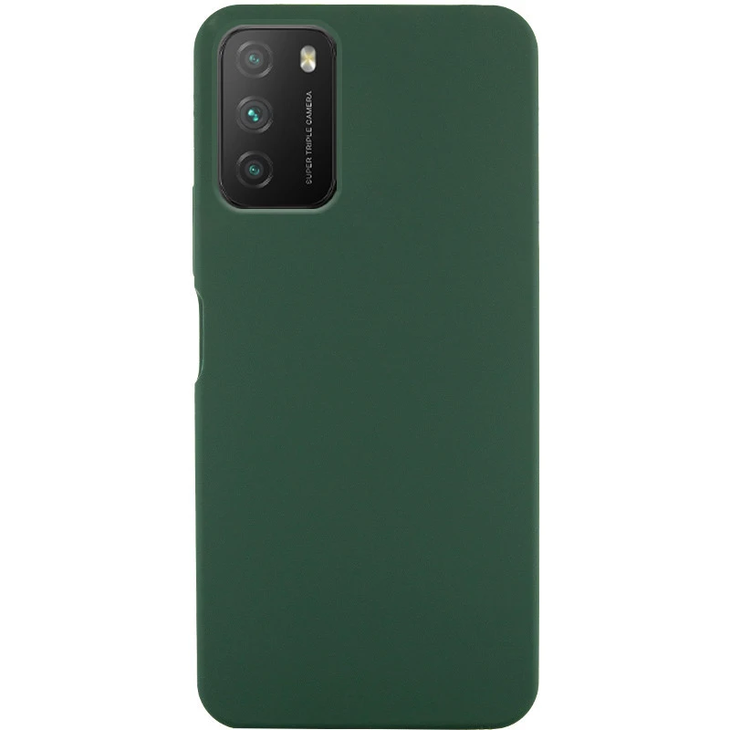 Чохол Silicone Cover Ummi Lakshmi (AA) для Xiaomi Poco M3 – Зелений / Dark green. Фото 1 Чохол Silicone Cover Ummi Lakshmi (AA) для Xiaomi Poco M3 – Зелений / Dark green. Фото 1 з 1
