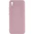 Кольоровий силіконовий чохол GETMAN із закритою камерою для Xiaomi Redmi 9A – Рожевий / Pink Sand. Фото 1 з 1