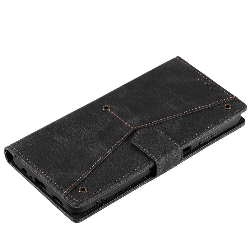 Шкіряний чохол-книжка Maverick Cover для Samsung Galaxy A17 4G/5G – Black. Фото 5 з 5