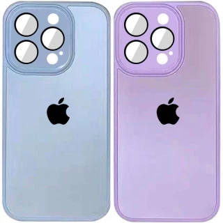 Силиконовый сапфировый чехол с с защитой камеры на Apple iPhone 12 Pro (6.1") фото 1 Силиконовый сапфировый чехол с с защитой камеры на Apple iPhone 12 Pro (6.1") фото 1 из 2