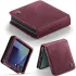 Шкіряний чохол-книжка CaseMe Velvet Matte для Samsung Galaxy Z Flip8 – Red. Фото 3 з 3