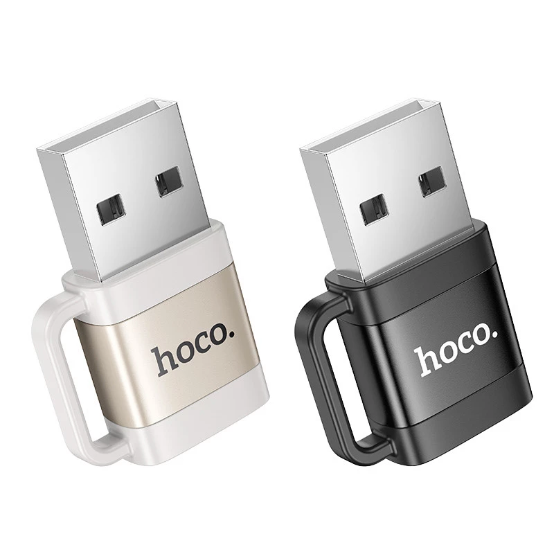 Перехідник Hoco UA31D OTG USB male to Type-C female USB2.0 фото 1 з 1