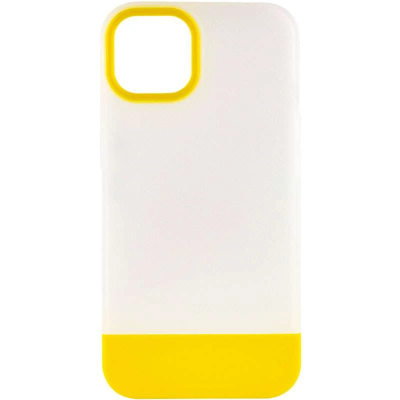 Двоколірний чохол Bichromatic на Apple iPhone 12 (6.1") – Matte / Yellow. Фото 1 з 6