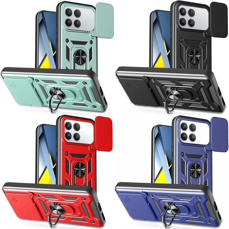 Удароміцний чохол Ummi Camshield Serge Ring (in box) для Xiaomi Poco F8 Pro фото 1 з 1