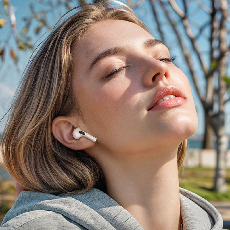 Беспроводные TWS наушники BOROFONE BW84 Dream – White. Фото 6 из 6