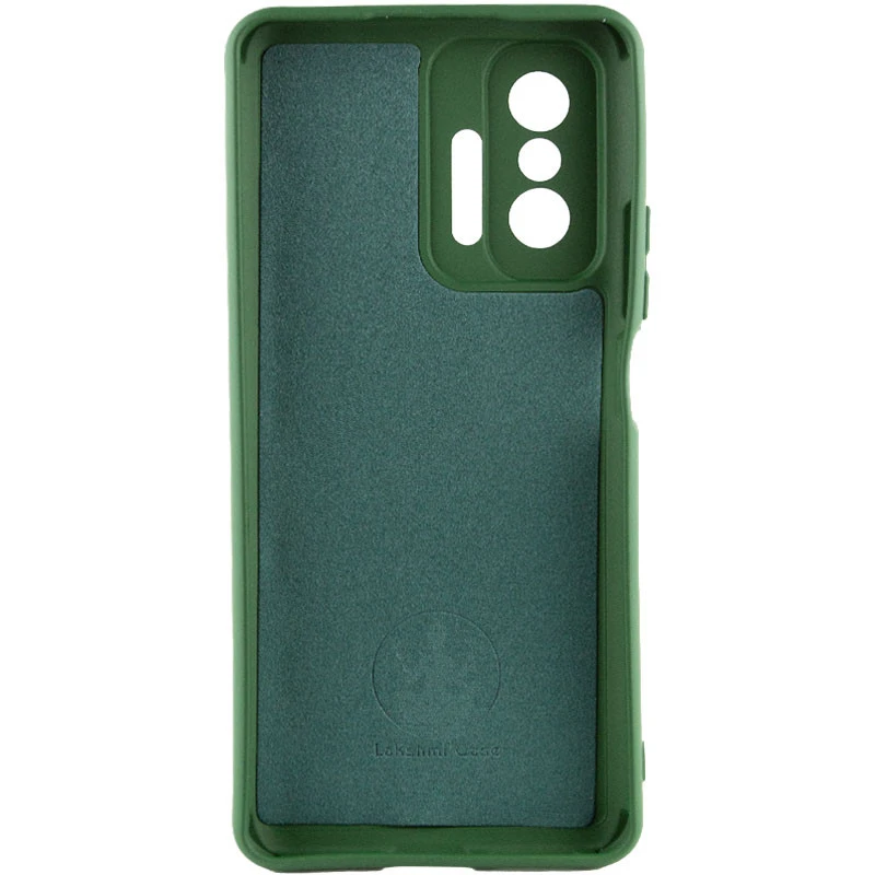 Чохол Silicone Cover Ummi Lakshmi Full Camera (AA) для Xiaomi 11T / 11T Pro – Зелений / Dark green. Фото 2 Чохол Silicone Cover Ummi Lakshmi Full Camera (AA) для Xiaomi 11T / 11T Pro – Зелений / Dark green. Фото 2 з 2