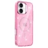 Чохол з блискітками та MagFit на Apple iPhone 16 – Pink. Фото 2 з 3