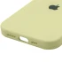 Чехол Silicone Case с закрытым низом для Apple iPhone 17 Pro (6.3") – Желтый / Mellow Yellow. Фото 6 из 6