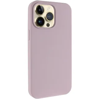 Чохол Silk Full Protective (AA) NO LOGO для Apple iPhone 14 Pro Max (6.7") — Сірий / Lavender