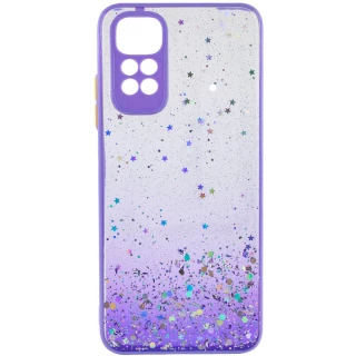 Чехол с блестками и защитой камеры для Xiaomi Poco X4 Pro 5G фото 1 из 2