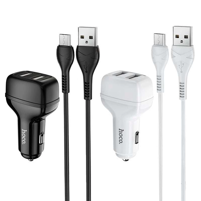 АЗУ Hoco Z36 (2USB/2.4A) + MicroUSB фото 1 из 1