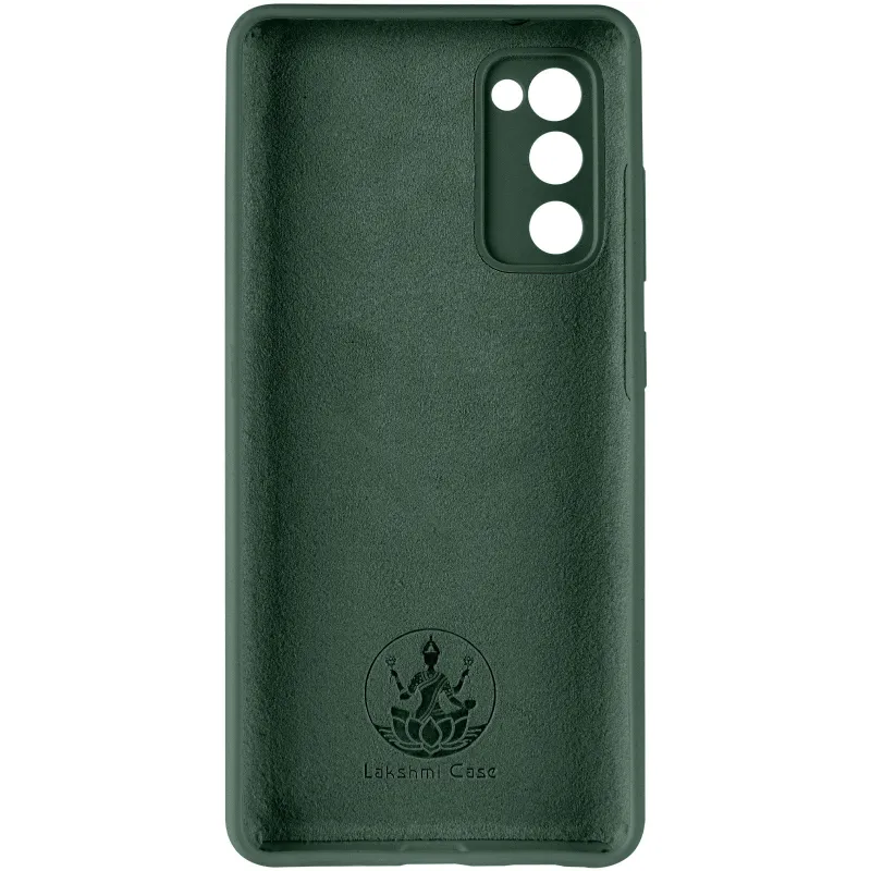 Чохол Silicone Case Lakshmi Premium із закритою камерою для Samsung Galaxy S20 FE – Зелений / Cyprus Green. Фото 7 з 10