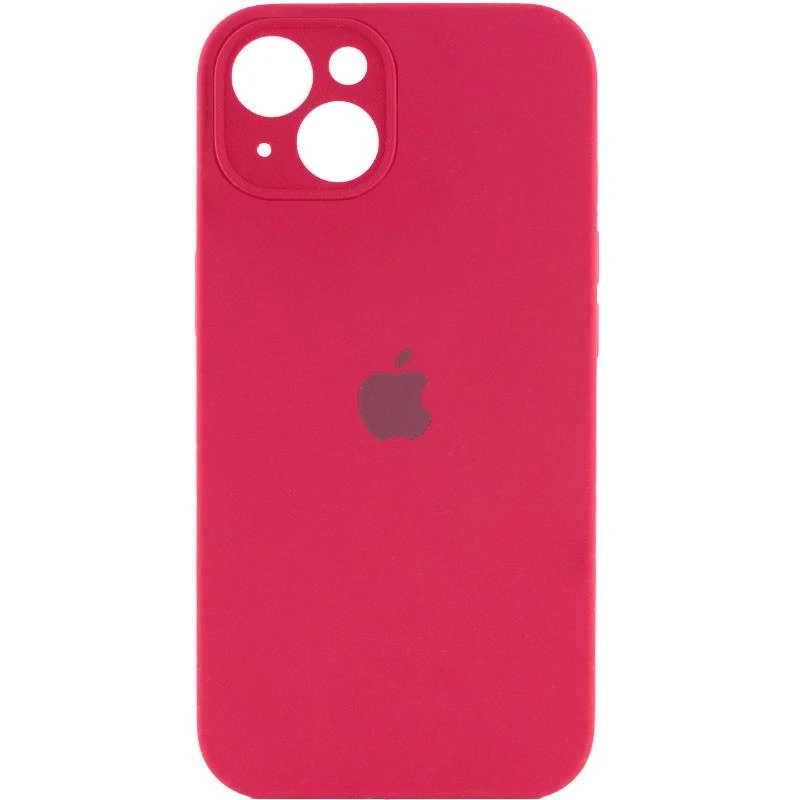 Чохол Silicone Case з захистом камери на Apple iPhone 13 (6.1") – Червоний / Rose Red. Фото 2 з 10