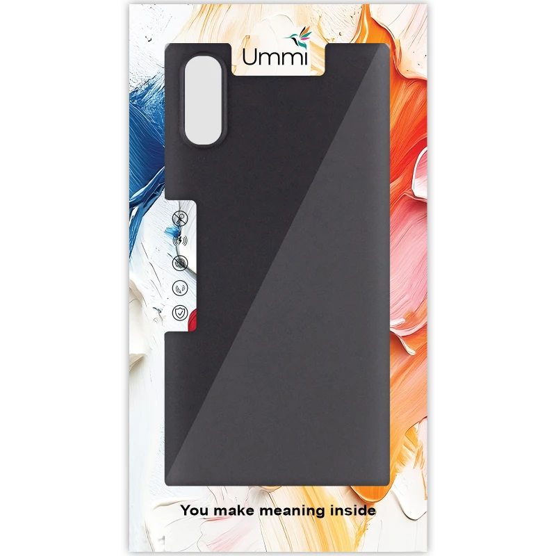 Чохол Silicone Cover Ummi Lakshmi (AA) для Xiaomi Redmi 9A – Чорний / Black. Фото 4 з 4
