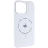Чохол Silicone Case Full Protective (AA) V2 with MagSafe для Apple iPhone 15 (6.1") – Білий / White. Фото 2 з 6