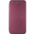 Чохол-книжка класичний на Xiaomi Poco C40 – Бордовий. Фото 1 з 3