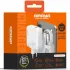 МЗП Amaya E780T PD65W+QC3.0 GaN (1USB-A/1C) + кабель Type-C to Type-C – White. Фото 2 з 2