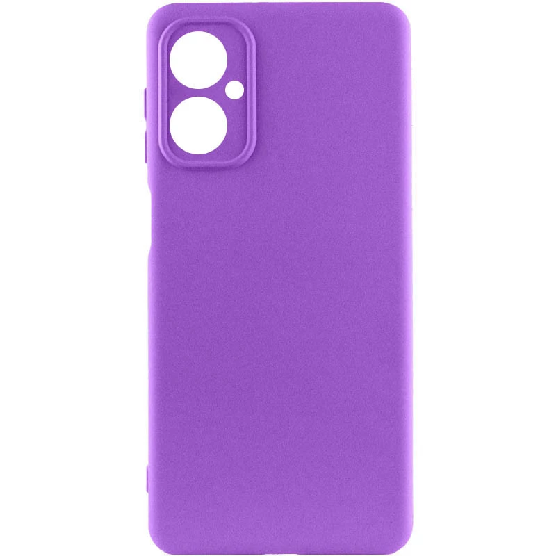 

Чехол Silicone Case Lakshmi с закрытой камерой для Motorola Moto G54 (Фиолетовый / Purple), Фіолетовий / purple