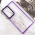 Кольоровий чохол TPU+PC на Samsung Galaxy S24 Ultra – Purple. Фото 3 з 7