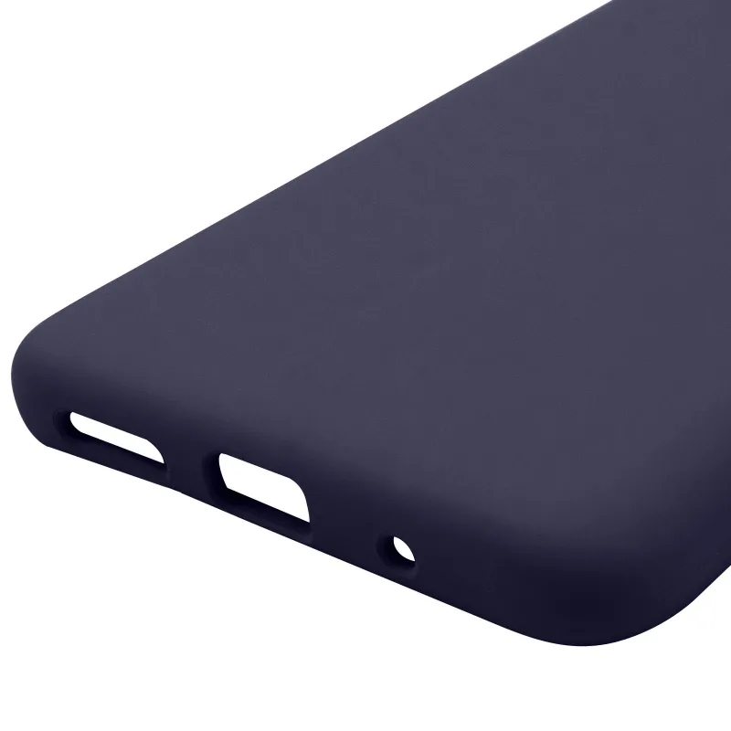 Чехол Silicone Case Lakshmi Premium з закритою камерою на Xiaomi Redmi Note 10 5G – Темно-синий / Midnight blue. Фото 6 из 6