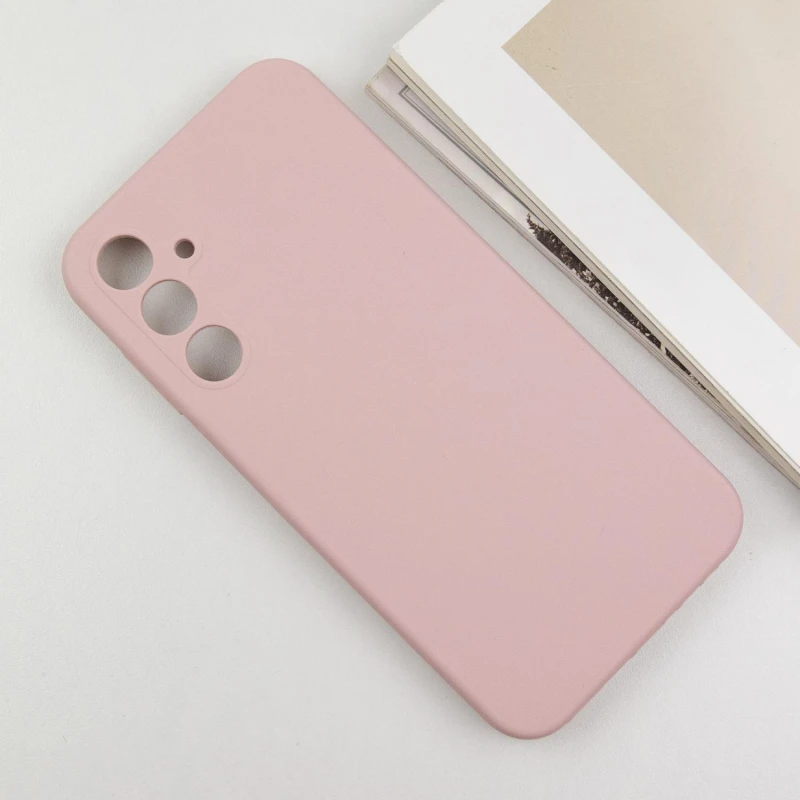 Чохол Silicone Case Lakshmi Premium із закритою камерою для Samsung Galaxy S24 FE – Рожевий / Pink Sand. Фото 13 з 17