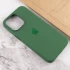 Чохол Silicone case (AAA) with Magsafe and Animation для Apple iPhone 13 Pro (6.1") – Зелений / Clover. Фото 7 з 7