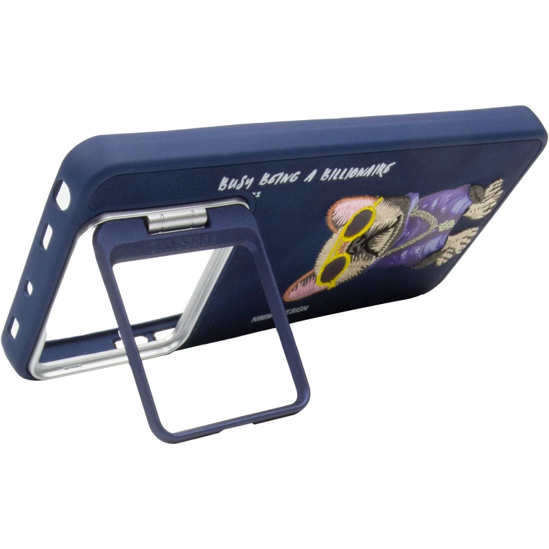 TPU+PC чехол с животными для Xiaomi Poco X6 – Blue Dog. Фото 12 из 13