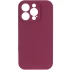 Чехол Silk Full Camera Protective (AA) NO LOGO для Apple iPhone 16 Pro Max – Бордовый / Plum. Фото 3 из 7